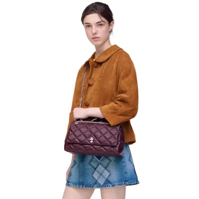 THE QUILTED DUAL CONVERTIBLE SHOULDER BAG